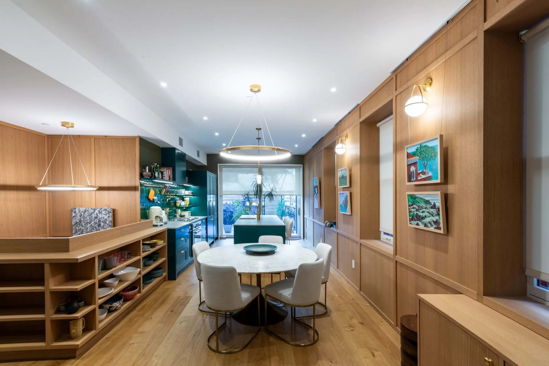 Custom Millwork & Cabinetry project — Cobble Hill Duplex, Brooklyn, NY, by Grandeur Hills Group