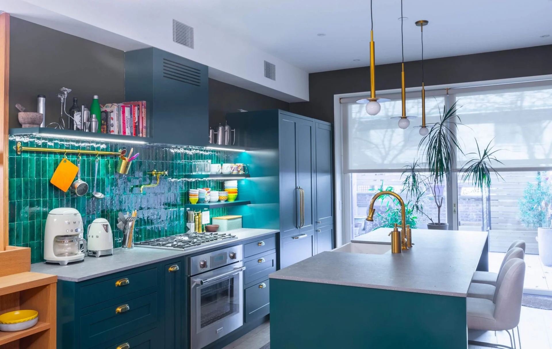 Custom Millwork & Cabinetry project — Cobble Hill Duplex, Brooklyn, NY, by Grandeur Hills Group