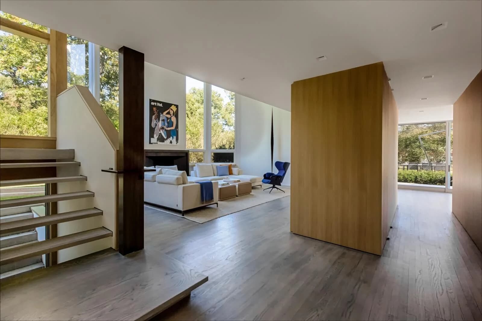 Luxury Hamptons living room renovation by Grandeur Hills Group — 2025 design trends